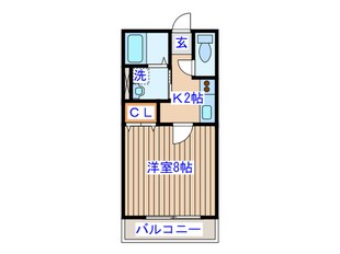 東仙台リトルパインの物件間取画像